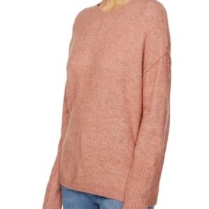 Elegant Rose Knit Sweater